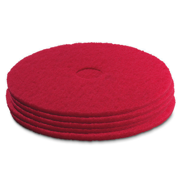 Karcher Medium Soft Red Floor Pads 306mm - Box 5 | 6.369-826.0 Karcher Medium Soft Red Floor Pads 306mm - Box 5 | 6.369-826.0